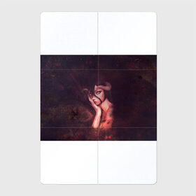 Магнитный плакат 2Х3 с принтом Альбедо в Курске, Полимерный материал с магнитным слоем | 6 деталей размером 9*9 см | albedo | overlord | альбедо | владыка | оверлорд | повелитель | суккуб