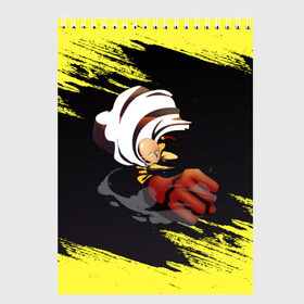 Скетчбук с принтом Сайтама One Punch Man в Курске, 100% бумага
 | 48 листов, плотность листов — 100 г/м2, плотность картонной обложки — 250 г/м2. Листы скреплены сверху удобной пружинной спиралью | Тематика изображения на принте: anime | one punch man | аниме | анимэ | бэнг | ван панч мэн | ванпанчмен | генос | кинг | сайтама | соник | супер герой | торнадо | уан панч мен