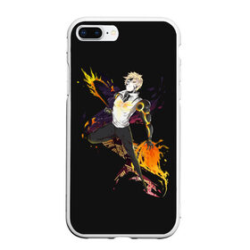 Чехол для iPhone 7Plus/8 Plus матовый с принтом Генос One Punch Man в Курске, Силикон | Область печати: задняя сторона чехла, без боковых панелей | Тематика изображения на принте: anime | one punch man | аниме | анимэ | бэнг | ван панч мэн | ванпанчмен | генос | кинг | сайтама | соник | супер герой | торнадо | уан панч мен