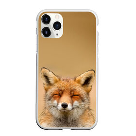Чехол для iPhone 11 Pro матовый с принтом Милая лисичка в Курске, Силикон |  | Тематика изображения на принте: fox | foxy | животное | звери | лиса | лисенок | лисичка | милая | рыжая | фокс