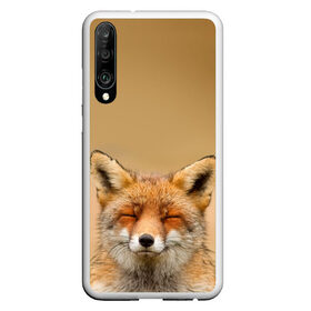 Чехол для Honor P30 с принтом Милая лисичка в Курске, Силикон | Область печати: задняя сторона чехла, без боковых панелей | fox | foxy | животное | звери | лиса | лисенок | лисичка | милая | рыжая | фокс