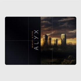 Магнитный плакат 3Х2 с принтом Half-Life Alyx в Курске, Полимерный материал с магнитным слоем | 6 деталей размером 9*9 см | half life | half life alyx | аликс | апокалипсис | город | игра | игроман | компьютерная | подарок | пост апокалипсис | халф лайф | шутер