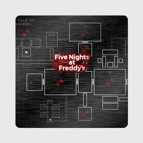 Магнит виниловый Квадрат с принтом Five Nights At Freddy в Курске, полимерный материал с магнитным слоем | размер 9*9 см, закругленные углы | 5 ночей с фредди | five nights at freddys | fnaf | игра | игрок | книга | логотип | пиццерия | подарок | страшилка | схема | фнаф | фредди