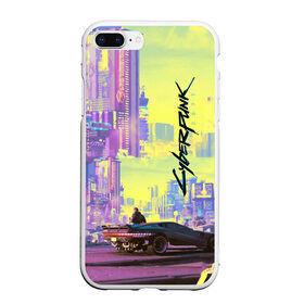 Чехол для iPhone 7Plus/8 Plus матовый с принтом Cyberpunk 2077 в Курске, Силикон | Область печати: задняя сторона чехла, без боковых панелей | cd project red | cyberpunk 2077 | keanu reeves | samurai | игра | киану ривз | киберпанк 2077 | самураи