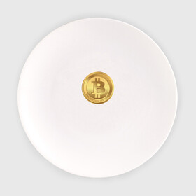Тарелка с принтом BTC в Курске, фарфор | диаметр - 210 мм
диаметр для нанесения принта - 120 мм | bitcoin | btc | биткоин | валюта | деньги | криптовалюта