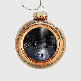 Стеклянный ёлочный шар с принтом Lovecraft Лавкрафт в Курске, Стекло | Диаметр: 80 мм | lovecraft | говард филлипс лавкрафт | ктулху | лавкрафт | филлипс лавкрафт