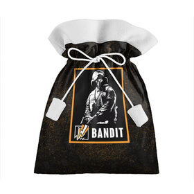 Подарочный 3D мешок с принтом Bandit в Курске, 100% полиэстер | Размер: 29*39 см | Тематика изображения на принте: bandit | r6s | rainbow six siege | бандит | оперативник | персонаж