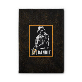 Обложка для автодокументов с принтом Bandit в Курске, натуральная кожа |  размер 19,9*13 см; внутри 4 больших “конверта” для документов и один маленький отдел — туда идеально встанут права | Тематика изображения на принте: bandit | r6s | rainbow six siege | бандит | оперативник | персонаж