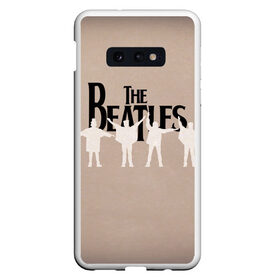 Чехол для Samsung S10E с принтом The Beatles в Курске, Силикон | Область печати: задняя сторона чехла, без боковых панелей | 1960 | 1970 | 60 | 70 | abbey | be | beatles | it | john | lennon | let | revolver | road | rock | submarine | the | yellow | yesterday | битлз | битлс | джон | джордж | леннон | маккартни | пол | ринго | рок | старр | харрисон