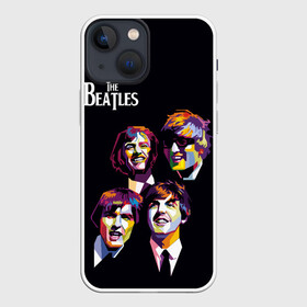 Чехол для iPhone 13 mini с принтом The Beatles в Курске,  |  | the beatles | великобритания | джон леннон | классика | легенды | музыка | пол маккартни | рок | рок группа