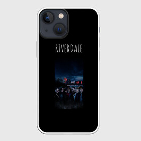 Чехол для iPhone 13 mini с принтом футболка Riverdale в Курске,  |  | Тематика изображения на принте: riverdale | tegunvteg | картинка | футболка | хлопок | черный