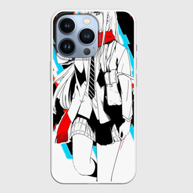 Чехол для iPhone 13 Pro с принтом two XX run в Курске,  |  | 002 | 02 | darling in the franxx | zero two | zero two and hiro | любимый во франксе | милый во франксе | ноль два | франкс | хиро