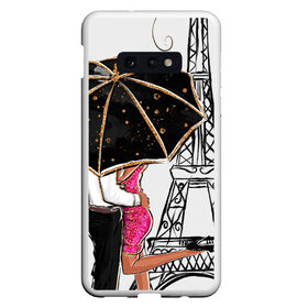 Чехол для Samsung S10E с принтом Хочу в Париж в Курске, Силикон | Область печати: задняя сторона чехла, без боковых панелей | Тематика изображения на принте: tegunvteg | башня | любовь | путешествия