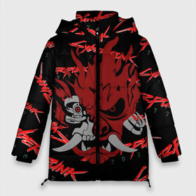 Женская зимняя куртка 3D с принтом Cyberpunk2077 red samurai в Курске, верх — 100% полиэстер; подкладка — 100% полиэстер; утеплитель — 100% полиэстер | длина ниже бедра, силуэт Оверсайз. Есть воротник-стойка, отстегивающийся капюшон и ветрозащитная планка. 

Боковые карманы с листочкой на кнопках и внутренний карман на молнии | 2077 | cyber punk 2077 | cyberpunk | cyberpunk2077art | red | samurai | киберпанк | красный 2077
