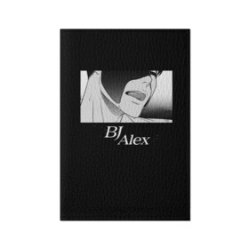 Обложка для паспорта матовая кожа с принтом Bj Alex в Курске, натуральная матовая кожа | размер 19,3 х 13,7 см; прозрачные пластиковые крепления | bj alex | аниме | анимеприкол | арт | кун | манга | манхва | парень