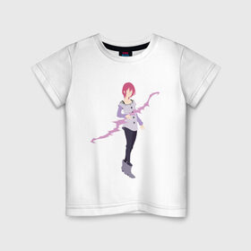 Детская футболка хлопок с принтом Гаутер в Курске, 100% хлопок | круглый вырез горловины, полуприлегающий силуэт, длина до линии бедер | anime | the seven deadly sins | аниме | гаутер | мультик