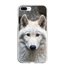 Чехол для iPhone 7Plus/8 Plus матовый с принтом Волк в Курске, Силикон | Область печати: задняя сторона чехла, без боковых панелей | animals | wolf | волк | волки | животные | звери | зверь | луна | одиночество | одиночка | пёс | собака