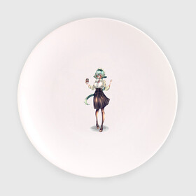 Тарелка с принтом Современная Сахароза в Курске, фарфор | диаметр - 210 мм
диаметр для нанесения принта - 120 мм | 2d тян арт | девушка | милая аниме девушка | милая девушка | рисунок | сахароза | современный персонаж