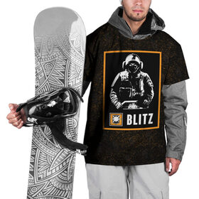 Накидка на куртку 3D с принтом Blitz в Курске, 100% полиэстер |  | blitz | r6s | rainbow six siege | блиц | оперативник | персонаж