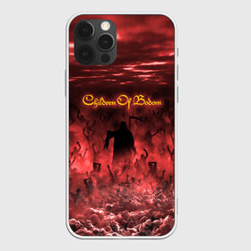 Чехол для iPhone 12 Pro Max с принтом Children of Bodom в Курске, Силикон |  | cobhc | death | metal | дым | концерт | метал | рок | толпа