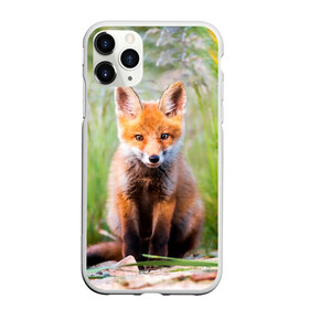 Чехол для iPhone 11 Pro матовый с принтом Лисичка в Курске, Силикон |  | fox | foxy | животное | звери | лиса | лисенок | лисичка | милая | рыжая | фокс