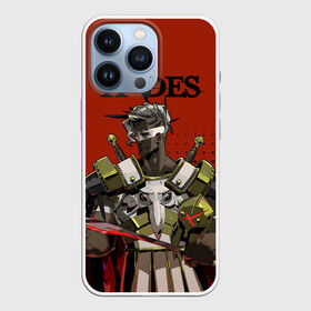 Чехол для iPhone 13 Pro с принтом Hades   Арес в Курске,  |  | hades | арес | бог | босс | игра | компьютерная | красный | лого | логотип | мифология | олимп | подарок | хейдc | хэйдс | черный