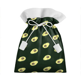 Подарочный 3D мешок с принтом Авокадо в Курске, 100% полиэстер | Размер: 29*39 см | low poly avocado | авокадо | авокадо с косточкой | растение | фрукт