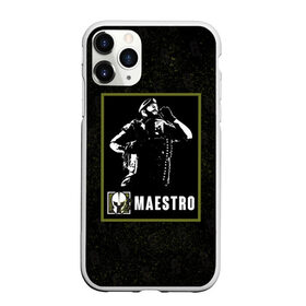 Чехол для iPhone 11 Pro Max матовый с принтом Maestro в Курске, Силикон |  | maestro | r6s | rainbow six siege | маэстро | оперативник | персонаж