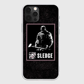 Чехол для iPhone 12 Pro Max с принтом Sledge в Курске, Силикон |  | Тематика изображения на принте: r6s | rainbow six siege | sledge | оперативник | персонаж | следж