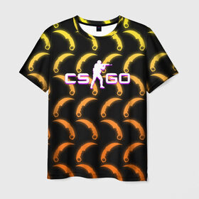 Мужская футболка 3D с принтом CS:GO Керамбитовый Рай в Курске, 100% полиэфир | прямой крой, круглый вырез горловины, длина до линии бедер | cs:go | керамбит | контр страйк | кс:го | ножи | спецназ