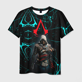 Мужская футболка 3D с принтом Assassin’s Creed в Курске, 100% полиэфир | прямой крой, круглый вырез горловины, длина до линии бедер | action adventure | action rpg | creed | игра | мультиплатформенная | паркур | стелс