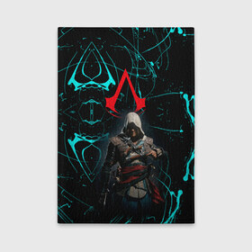 Обложка для автодокументов с принтом Assassin’s Creed в Курске, натуральная кожа |  размер 19,9*13 см; внутри 4 больших “конверта” для документов и один маленький отдел — туда идеально встанут права | action adventure | action rpg | creed | игра | мультиплатформенная | паркур | стелс