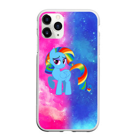 Чехол для iPhone 11 Pro матовый с принтом Радуга Дэш в Курске, Силикон |  | baby | girl | horse | kawaii | luna | my little pony | princess | rainbow | rainbow dash | девочкам | девочки | детям | единорог | животные | кавайный | конь | лошадь | луна | малыш | облака | пегас | пинки пай | пони | радуга дэш