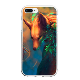 Чехол для iPhone 7Plus/8 Plus матовый с принтом Волшебная лиса в Курске, Силикон | Область печати: задняя сторона чехла, без боковых панелей | fox | foxy | животное | звери | лиса | лисенок | лисичка | милая | рыжая | фокс