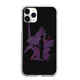 Чехол для iPhone 11 Pro матовый с принтом Евангилион в Курске, Силикон |  | anime | eva | evangelion | nerv | аниме | анимэ | ева | евангилион | нерв | роботы | рэй | синдзи | япония