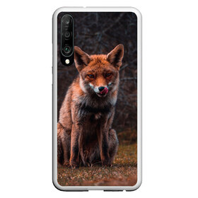Чехол для Honor P30 с принтом Хищная лисица в Курске, Силикон | Область печати: задняя сторона чехла, без боковых панелей | fox | foxy | животное | звери | лиса | лисенок | лисичка | милая | рыжая | фокс