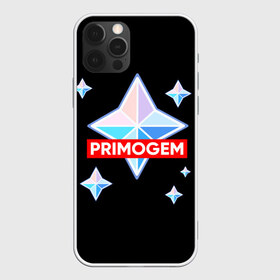 Чехол для iPhone 12 Pro Max с принтом PRIMOGEM в Курске, Силикон |  | genshin | genshin impact | legendary | primogem | roll | геншин | геншин импакт | молитва | примогем | хочу верить