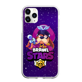 Чехол для iPhone 11 Pro Max матовый с принтом Brawl Stars - Генерал Гавс в Курске, Силикон |  | 2020 | 2021 | brawl | colonel | dog | leon | ruffus | space | stars | бравл | браво | гавс | генерал | корабль | космический | космос | леон | лион | новые | новый | персонаж | персонажи | пес | планеты | собака | страс