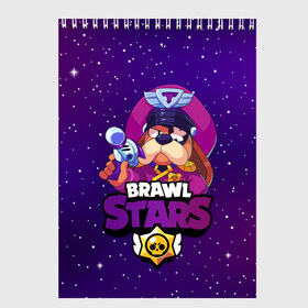 Скетчбук с принтом Brawl Stars - Генерал Гавс в Курске, 100% бумага
 | 48 листов, плотность листов — 100 г/м2, плотность картонной обложки — 250 г/м2. Листы скреплены сверху удобной пружинной спиралью | Тематика изображения на принте: 2020 | 2021 | brawl | colonel | dog | leon | ruffus | space | stars | бравл | браво | гавс | генерал | корабль | космический | космос | леон | лион | новые | новый | персонаж | персонажи | пес | планеты | собака | страс