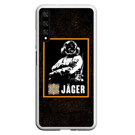 Чехол для Honor 20 с принтом Jager в Курске, Силикон | Область печати: задняя сторона чехла, без боковых панелей | jager | r6s | rainbow six siege | оперативник | персонаж | ягер