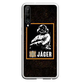 Чехол для Honor P30 с принтом Jager в Курске, Силикон | Область печати: задняя сторона чехла, без боковых панелей | jager | r6s | rainbow six siege | оперативник | персонаж | ягер