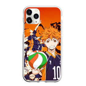 Чехол для iPhone 11 Pro Max матовый с принтом ВОЛЕЙБОЛ!! / HAIKYUU!! в Курске, Силикон |  | anime | haikyu | haikyuu | karasuno | аниме | волейбол | ворон | карасуно | манга | мяч | сёё хината