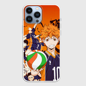 Чехол для iPhone 13 Pro Max с принтом Волебольная команда из аниме HAIKYUU в Курске,  |  | anime | haikyu | haikyuu | karasuno | аниме | волейбол | ворон | карасуно | манга | мяч | сёё хината