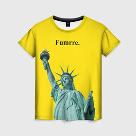 Женская футболка 3D с принтом New стиль Fumrre в Курске, 100% полиэфир ( синтетическое хлопкоподобное полотно) | прямой крой, круглый вырез горловины, длина до линии бедер | fashion | fire | game | hip hop | rap | street style | top | игра | мода | огонь | рэп | топ | уличный стиль | хип хоп