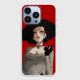 Чехол для iPhone 13 Pro с принтом Residen Evil Вампирша village в Курске,  |  | ahegao | biohazard | lady | resident evil | vampire | waifu | аниме | аниме девушка | большая вампирша | большая леди | вайфу | вампирша | вампирша из resident evil | вампирша из резидента | ивел | леди | резидент | тян