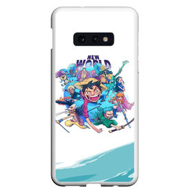 Чехол для Samsung S10E с принтом One piece в Курске, Силикон | Область печати: задняя сторона чехла, без боковых панелей | anime | one piece | аниме | анимэ | большой куш | ван пис | король пиратов | луффи | пират | пираты | пираты соломенной шляпы | рыжий шанкс | эйтиро одо