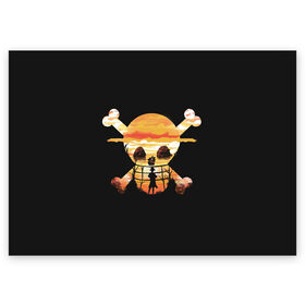 Поздравительная открытка с принтом One piece в Курске, 100% бумага | плотность бумаги 280 г/м2, матовая, на обратной стороне линовка и место для марки
 | Тематика изображения на принте: anime | one piece | аниме | анимэ | большой куш | ван пис | король пиратов | луффи | пират | пираты | пираты соломенной шляпы | рыжий шанкс | эйтиро одо