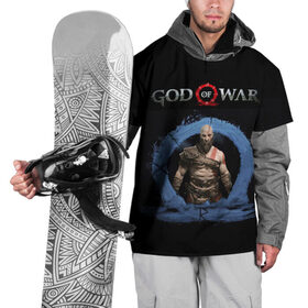 Накидка на куртку 3D с принтом God of War | Cratos в Курске, 100% полиэстер |  | cratos | god of war | omega | ps4 | xbox