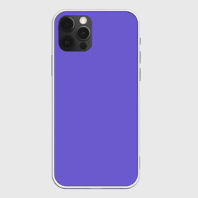 Чехол для iPhone 12 Pro Max с принтом Аспидно-синий в Курске, Силикон |  | Тематика изображения на принте: без дизайна | без картинки | одноцветные | синий