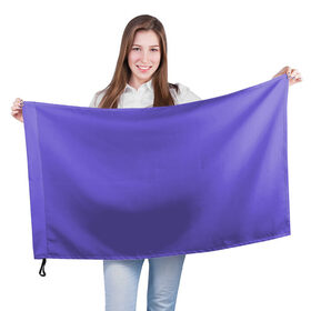 Флаг 3D с принтом Аспидно-синий в Курске, 100% полиэстер | плотность ткани — 95 г/м2, размер — 67 х 109 см. Принт наносится с одной стороны | Тематика изображения на принте: без дизайна | без картинки | одноцветные | синий